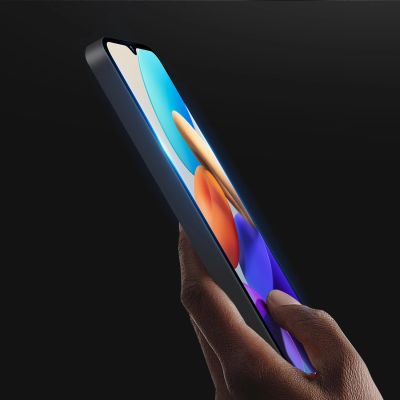 7. Dux Ducis 9D Tempered Glass szkło hartowane Vivo Y35 / Vivo Y22 / Vivo Y22s 9H z czarną ramką