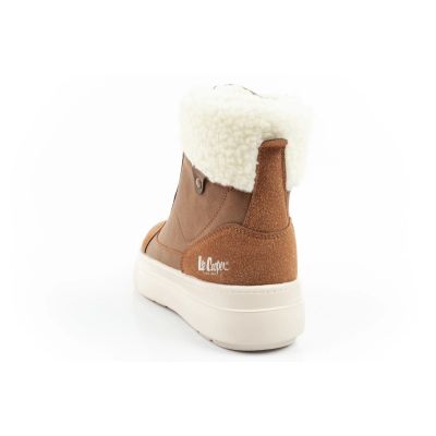 5. Lee Cooper buty damskie zimowe botki ocieplane kożuszek lekkie