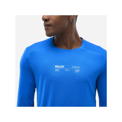3. Koszulka męska MILLET Intense Ts Ls M niebieska'
