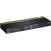 Przełącznik TRENDnet 16 portów Gbit 19" metalowy