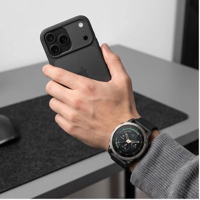 8. Pasek Tech-Protect NylonLoop na Garmin Fenix 5X / 5X Plus / 6X / 6X Pro / 7X / 8 / 8 Pro / 9 / 9 Pro (51 mm) - czarny