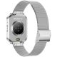 14. Smartwatch Gravity Srebrny Pasek + Bransoleta GT44-4