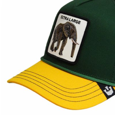 6. Czapka z daszkiem Goorin Bros. Extra Large Elephant Green Snapback - 101-1328