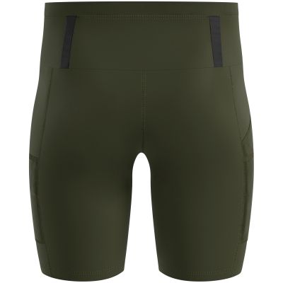 8. Spodenki  męskie ODLO Tights short X-ALP TRAIL CARGO zielone