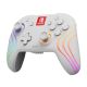 3. PDP Afterglow Wave Biały USB Gamepad Analogowa/Cyfrowa Nintendo Switch, Nintendo Switch Lite, Nintendo Switch OLED