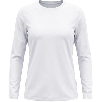 2. Koszulka damska 4F longsleeve F639 biała 4FWMM00TLONF639 10S