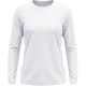 2. Koszulka damska 4F longsleeve F639 biała 4FWMM00TLONF639 10S