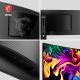 4. MSI MPG 491CQPDE QD-OLED monitor komputerowy 124,5 cm (49") 5120 x 1440 px DQHD Czarny