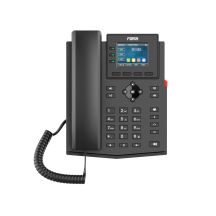 Fanvil X303-2 telefon VoIP Czarny 4 linii LCD