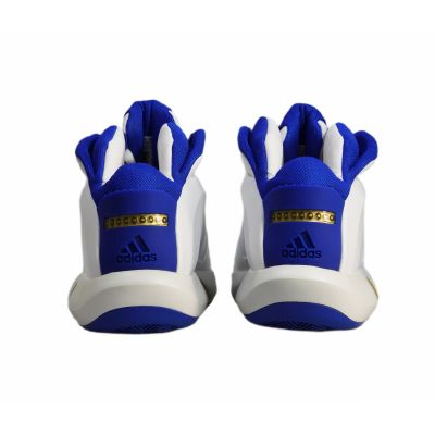 7. Buty do koszykówki sneakersy męskie Adidas Crazy 1 Cloud White Bold Blue Białe - IG3734