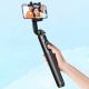8. Selfie stick Ugreen LP586 statyw teleskopowy z pilotem Bluetooth 1,5m - czarny