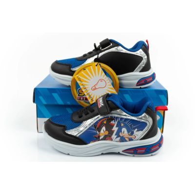 10. Leomil buty sportowe dziecięce sneakersy Sonic lekkie na rzep LED