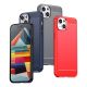 7. Elastyczne etui wzór karbon do iPhone 15 Plus Carbon Case - czarne