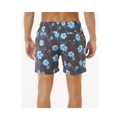 6. Boardshorty RIP CURL Surf Revival Floral Volley czarny