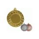 5. Medal złoty z miejscem na emblemat 25 mm - medal stalowy