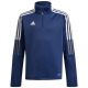 Bluza dla dzieci adidas Tiro 21 Warm Top granatowa GK9672