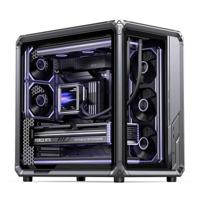 25. Jonsbo X400 Pro PC-Gehäuse, Midi-Tower, ATX, Tempered Glass - grau