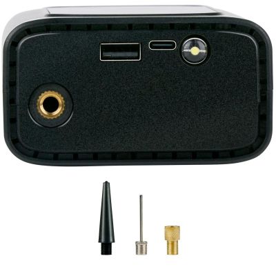 4. KOMPRESOR SAMOCHODOWY DUNLOP 150 PSI CYFROWA SPRĘŻARKA Z FUNKCJĄ POWERBANK