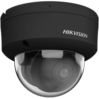 3. Hikvision Pro Series with AcuSense DS-2CD2186G2H-ISU(2.8mm)(eF)/BLACK Kula (kształt) Kamera bezpieczeństwa IP Zewnętrzna 3840 x 2160 px Sufit / Ściana