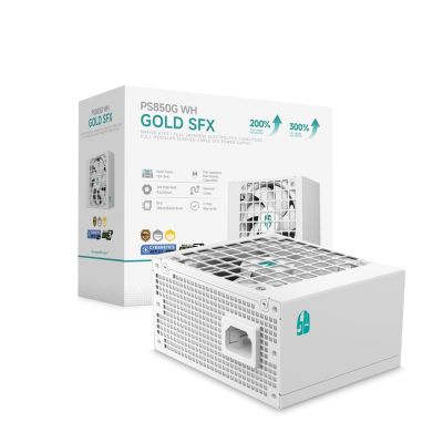 7. Zasilacz DeepCool PS850G-FE biały