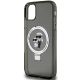 6. Etui Karl Lagerfeld Ring Stand Karl&Choupettte MagSafe na iPhone 11 / Xr - czarne