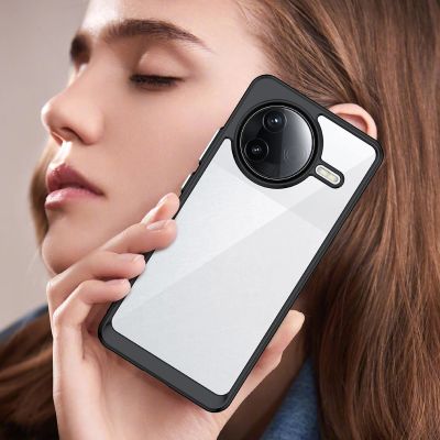 6. Etui Outer Space Case z żelową ramką na Xiaomi Poco F7 Ultra - czarne