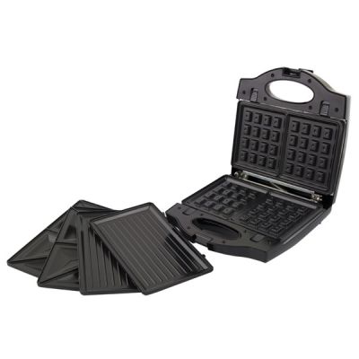 3. Opiekacz do kanapek Esperanza Portabella EKT006K (700W; kolor czarny)