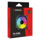 3. RAMPAGE WENTYLATOR DO OBUDOWY 120MM 1800RPM INFINITE LOOP ARGB BLACK PWM