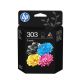 2. HP 303 Combo Pack Black + CMY 3YM92AE