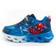 2. Leomil buty sportowe dziecięce sneakersy Spiderman lekkie na rzep LED niebieskie