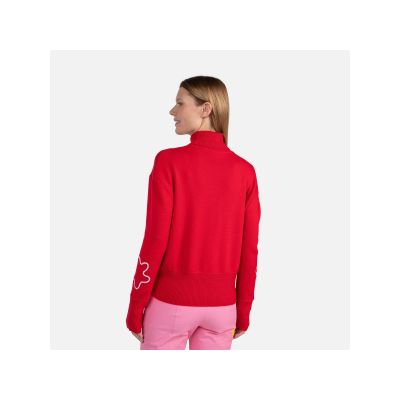 12. Sweter Rossignol W Jcc Roll Neck czerwony