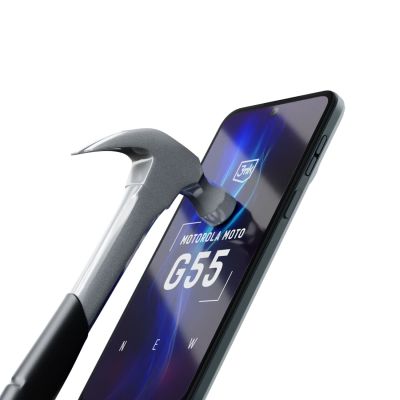 19. Szkło hartowane 3mk HardGlass™ na Motorola Moto G55 5G