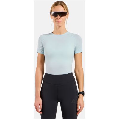 6. Koszulka damska ODLO BL TOP crew neck s/s PERFORMANCE X-LIGHT niebieska