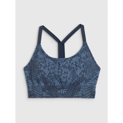 7. Biustonosz treningowy z niskim wsparciem 4F 4FRSS26USBAF289-46A