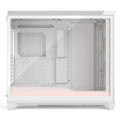 12. Etui Fractal Design Meshify 3 XL Ambience Pro RGB Clear Tint White ATX