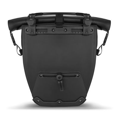 4. Wozinsky wodoodporna torba rowerowa sakwa na bagażnik 25l czarny (WBB24BK)