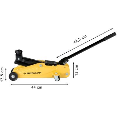 6. PODNOŚNIK SAMOCHODOWY LEWAREK HYDRAULICZNY ŻABA DUNLOP 2000KG