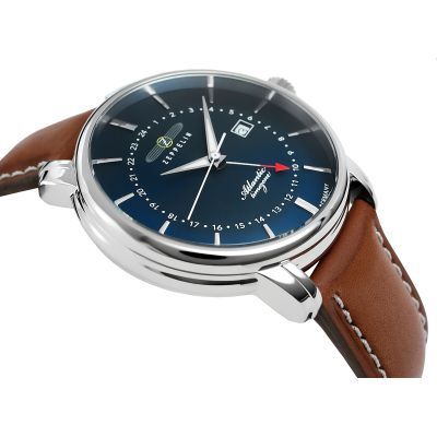 3. Zegarek Męski ZEPPELIN Atlantic Timezone 8442-3 + BOX