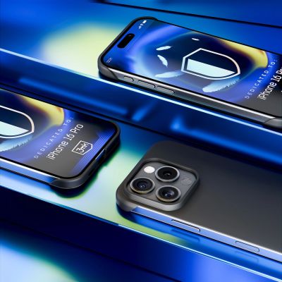 9. Etui 3mk Just20g Matt Case na iPhone 16 Pro - czarne matowe