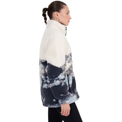 6. Bluza polarowa 4F U351 multikolor allover 4FWAW25TFLEU351 90A