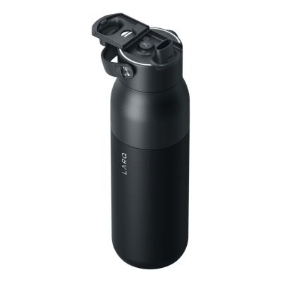 5. LARQ Bottle PureVis 2 - inteligentna samoczyszcząca butelka filtrująca - światło UV-C, 1L (obsidian black)