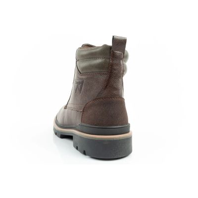 14. Wrangler Nevada buty męskie sztyblety trzewiki eleganckie modne ciemny brąz