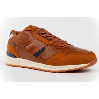 3. Umbro buty męskie sportowe Urbano sneakersy brązowe modne