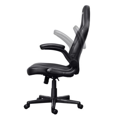 4. Fotel gamingowy TRUST GXT703 RIYE GAMING CHAIR BLACK (25128)