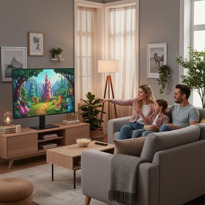 9. MACLEAN UNIWERSALNY STOJAK DO TV, NA SZAFKĘ RTV, PODSTAWKA, MAX. 40KG, MAX. VESA 400X400, REGULACJA WYSOKOŚCI I KĄTA MC-1240