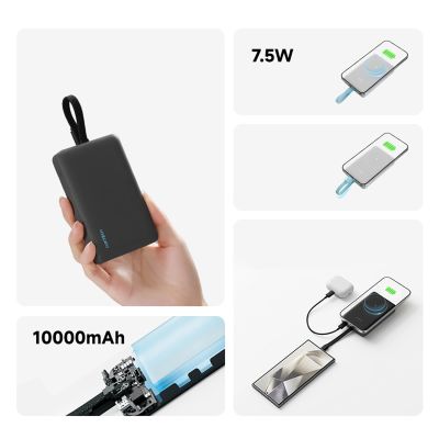 5. Powerbank Cuktech CP132ML 10000 mAh magnetyczny - biały