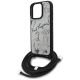 5. Etui Karl Lagerfeld Crossbody Grained Pattern & Logo do iPhone 16 Pro Max - szare