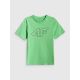 6. T-shirt regular z nadrukiem chłopięcy 4F 4FJRSS26TTSHM3599-10S