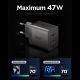 2. Ładowarka sieciowa Spigen Essential EE472EU-GAN 2-Porty 47 W - ciemnoszara
