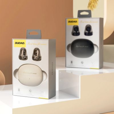 6. Słuchawki bezprzewodowe Dudao U20 TWS Bluetooth - białe